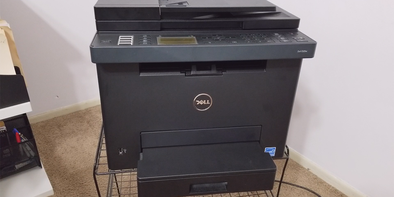 Dell E525w Color Multi-function Laser Printer