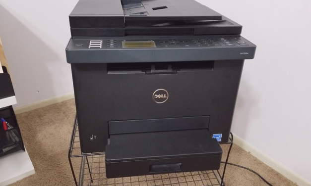 Dell E525w Color Multi-function Laser Printer