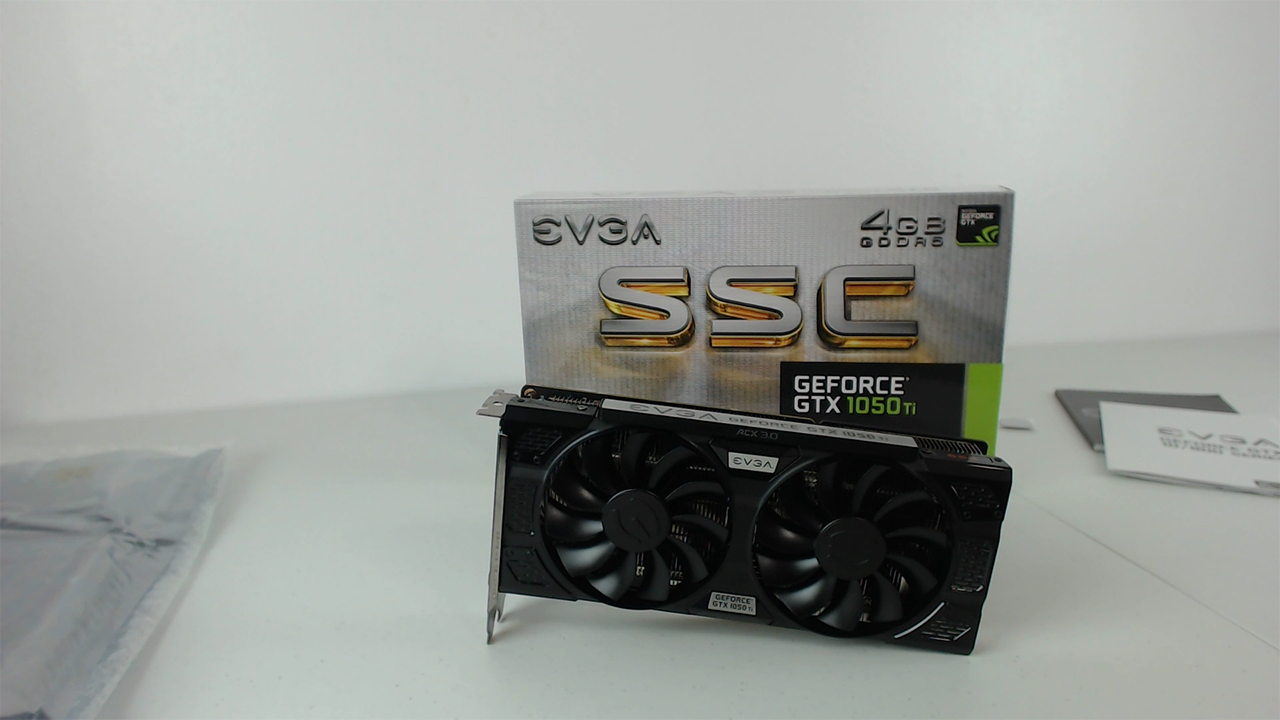 EVGA Nvidia Geforce GTX 1050 Ti SSC Graphics Card