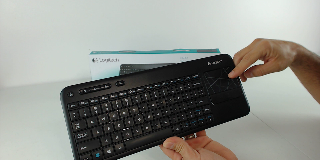 Logitech k400 Wireless Keyboard with Touchpad