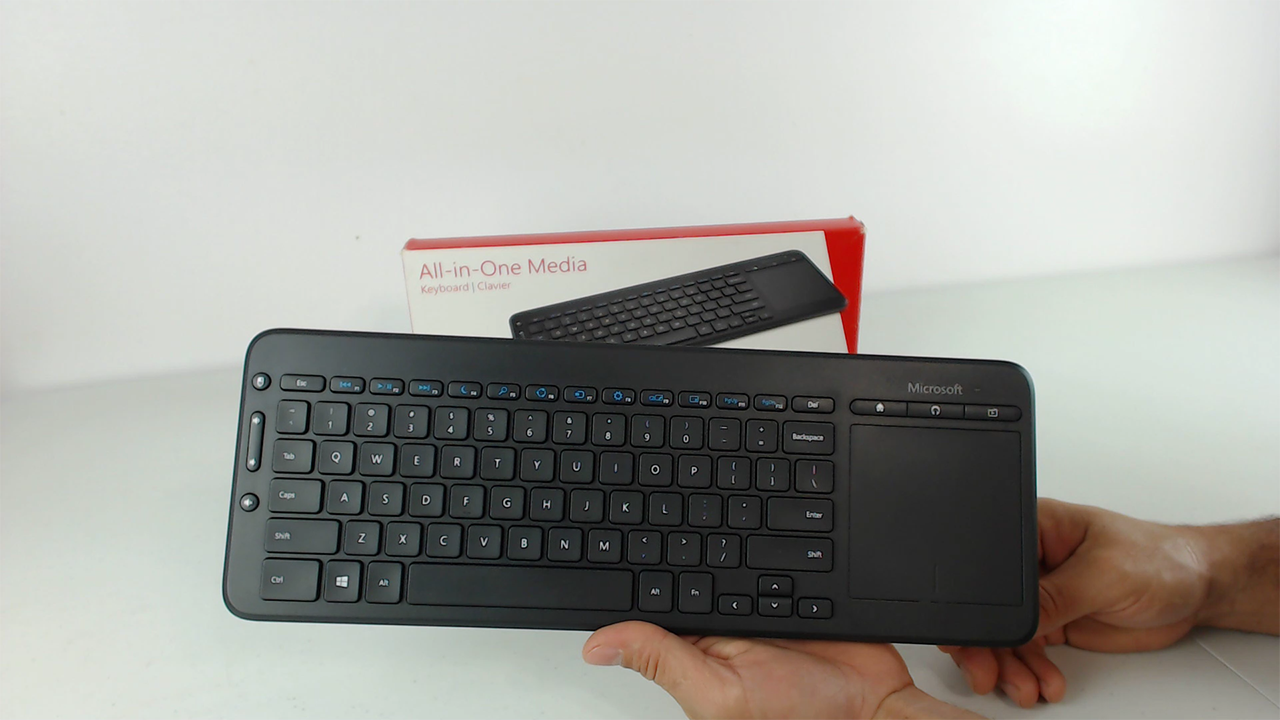 Microsoft All in One Wireless Media Keyboard