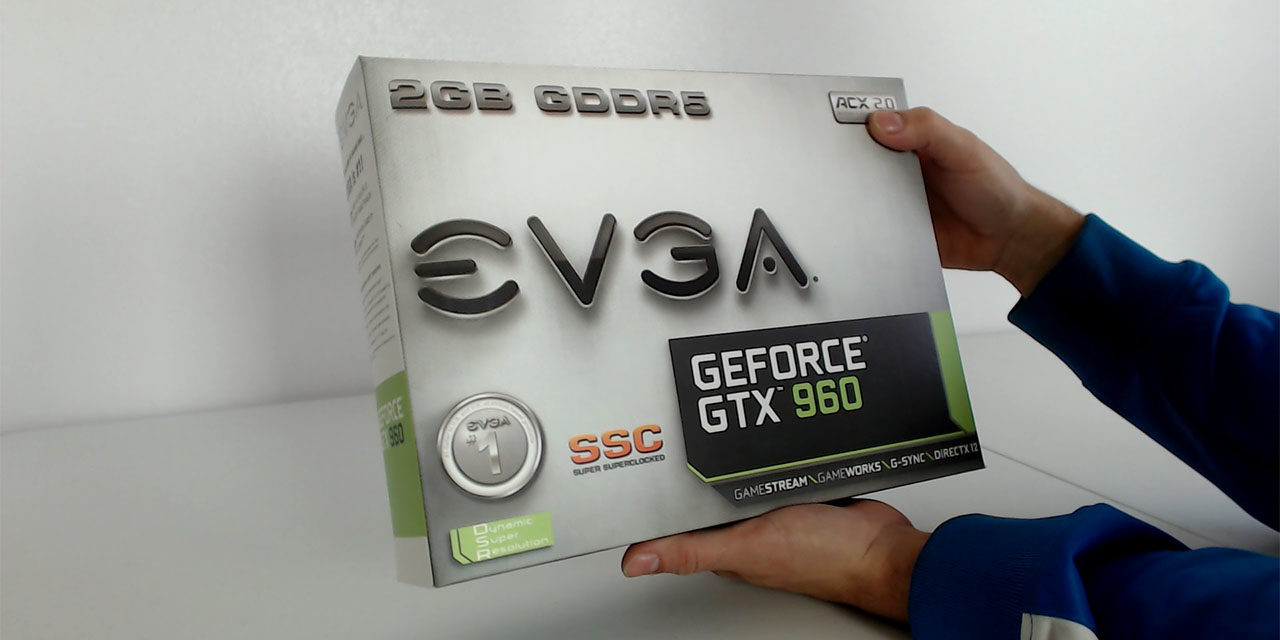 EVGA Nvidia Geforce GTX 960 Graphics SSC Card