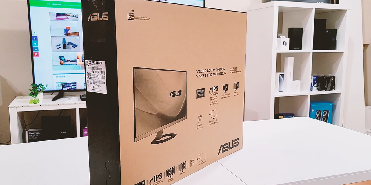 Unboxing the Asus VZ239 LCD IPS FHD 1080P Monitor